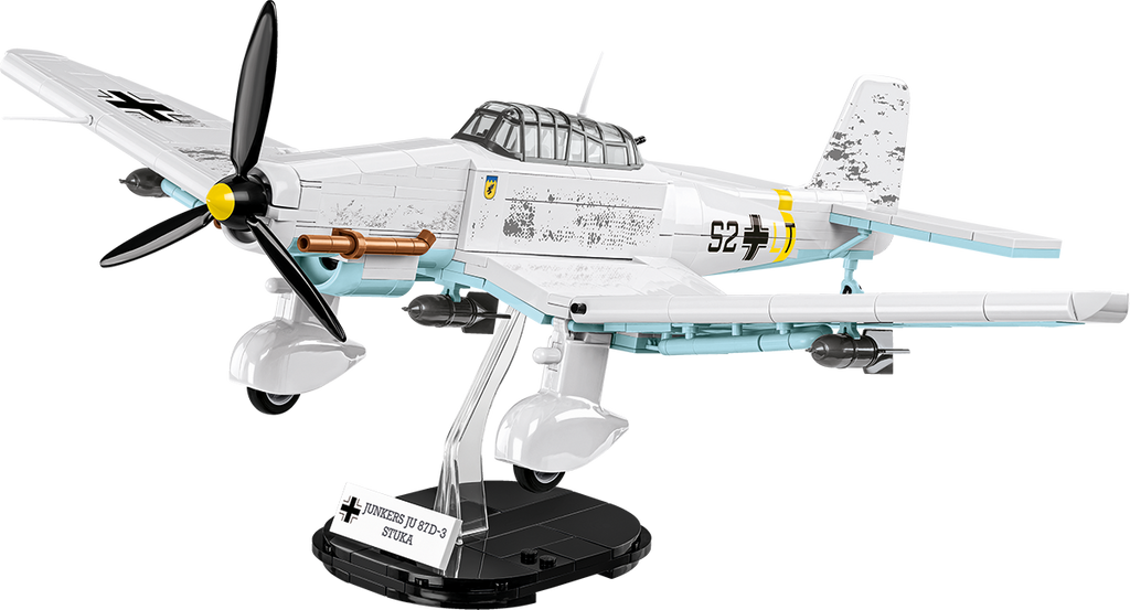 Junkers JU 87D-3 STUKA Dive Bomber Building Set - Image 4 of 6 | TheBrickTube