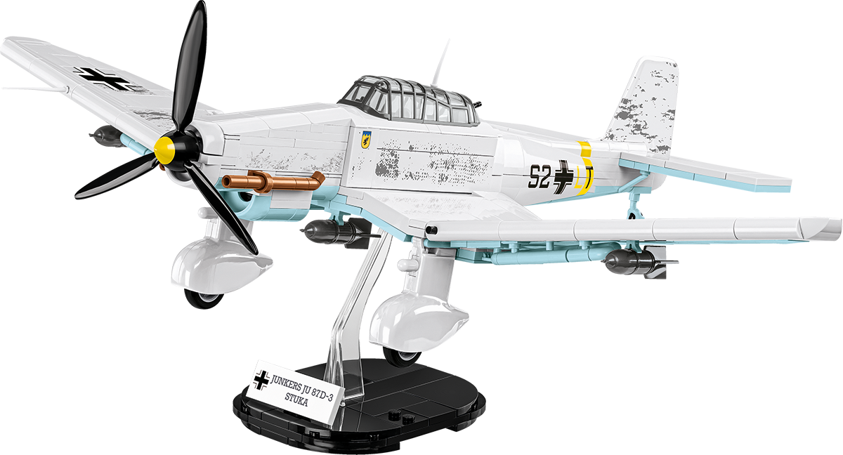 Junkers JU 87D-3 STUKA Dive Bomber Building Set - Image 4 of 6 | TheBrickTube