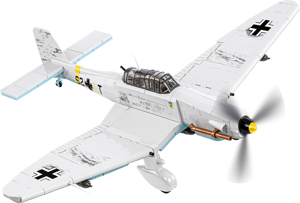 Junkers JU 87D-3 STUKA Dive Bomber Building Set - Image 3 of 6 | TheBrickTube