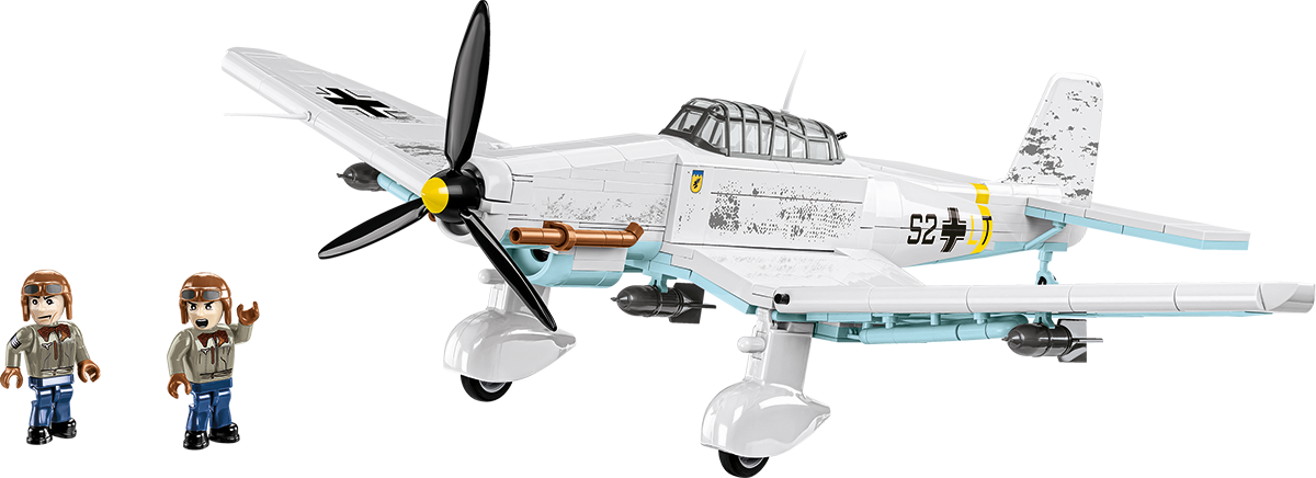 Junkers JU 87D-3 STUKA Dive Bomber Building Set - Image 5 of 6 | TheBrickTube
