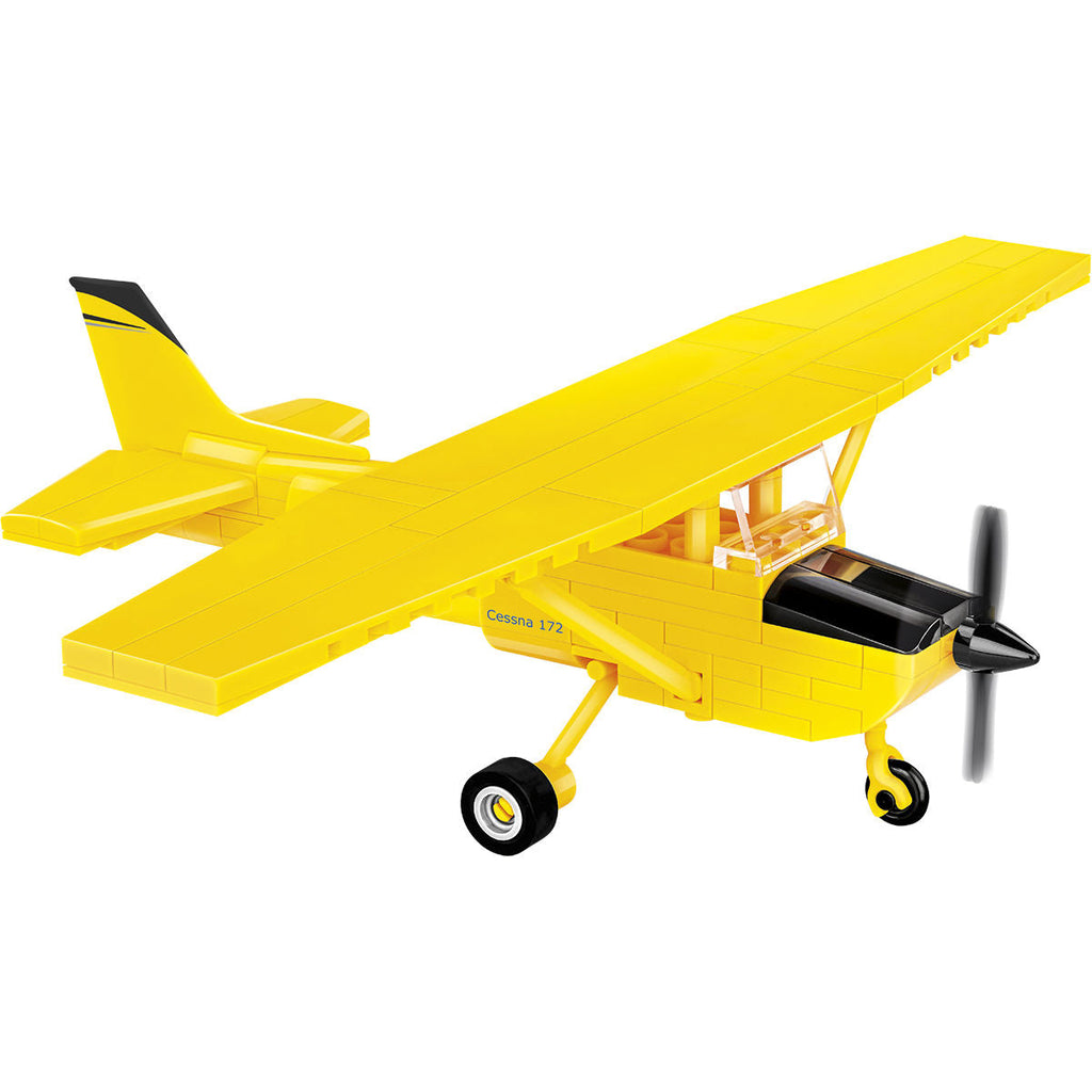 Cessna 172 Skyhawk Aircraft (Yellow) Building Set - Image 3 of 6 | TheBrickTube