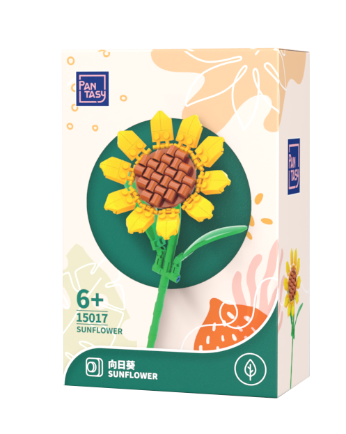 Pantasy Sunflower 15017 - Image 2 of 2 | TheBrickTube