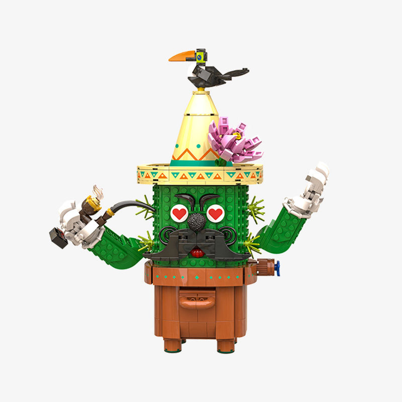 Cactus Capsule Machine 61007 | Floral Building Blocks - TheBrickTube
