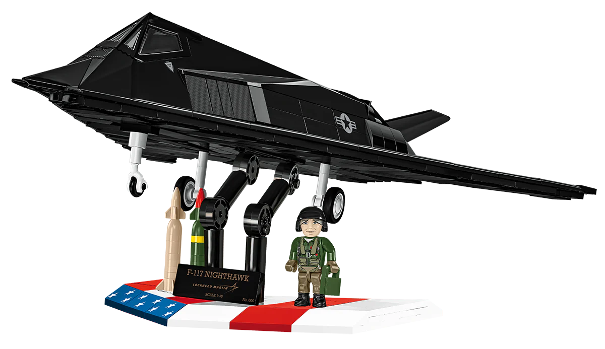 LIMITED EDITION F-117 Nighthawk Stealth Fighter Building Set - Image 5 of 6 | TheBrickTube