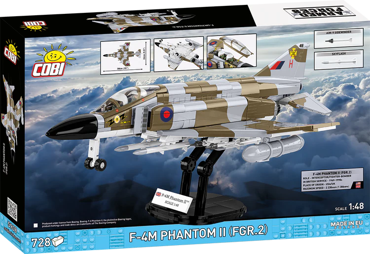 F-4M Phantom II (FGR.2) Jet Fighter Building Set - Image 2 of 6 | TheBrickTube