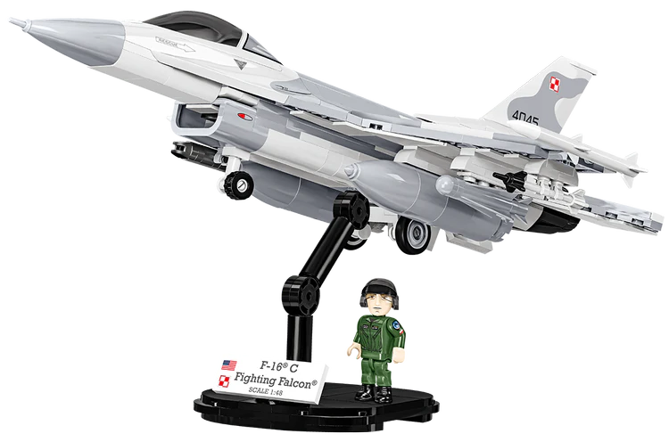 F-16 C Fighting Falcon Fighter Building Set - Image 4 of 6 | TheBrickTube