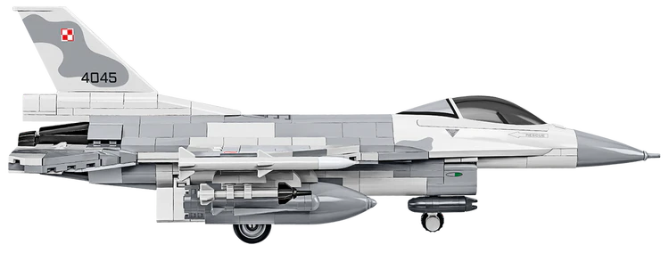 F-16 C Fighting Falcon Fighter Building Set - Image 5 of 6 | TheBrickTube