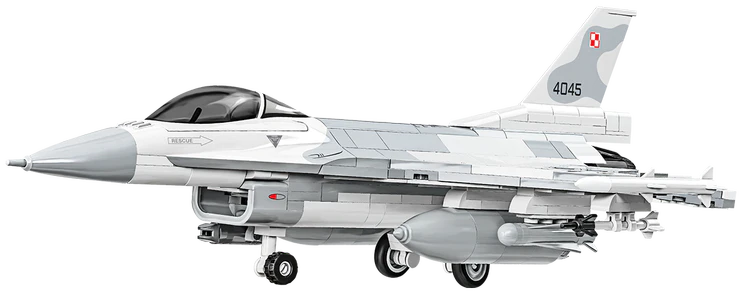 F-16 C Fighting Falcon Fighter Building Set - Image 6 of 6 | TheBrickTube