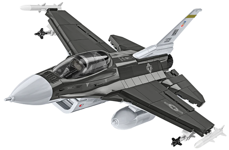 F-16 D Fighting Falcon USAF Fighter Building Set - Image 3 of 6 | TheBrickTube
