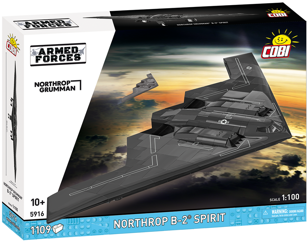 Northrop B-2 Spirit Stealth Bomber Building Set - Main Image | TheBrickTube