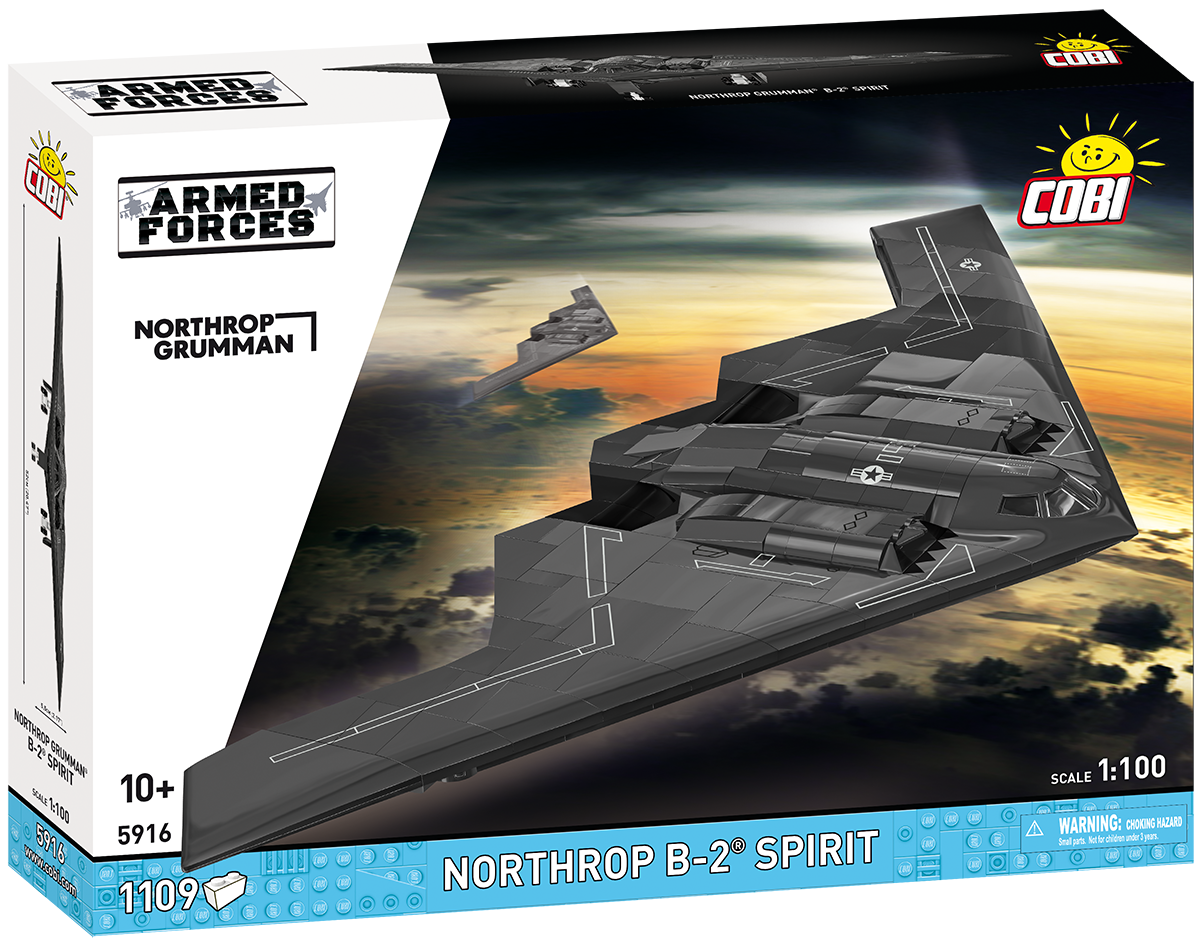Northrop B-2 Spirit Stealth Bomber Building Set - Main Image | TheBrickTube
