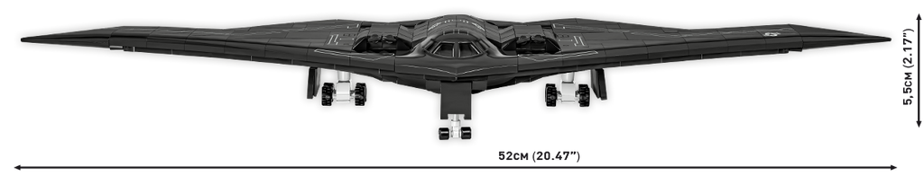 Northrop B-2 Spirit Stealth Bomber Building Set - Image 5 of 6 | TheBrickTube