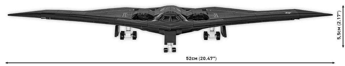 Northrop B-2 Spirit Stealth Bomber Building Set - Image 5 of 6 | TheBrickTube