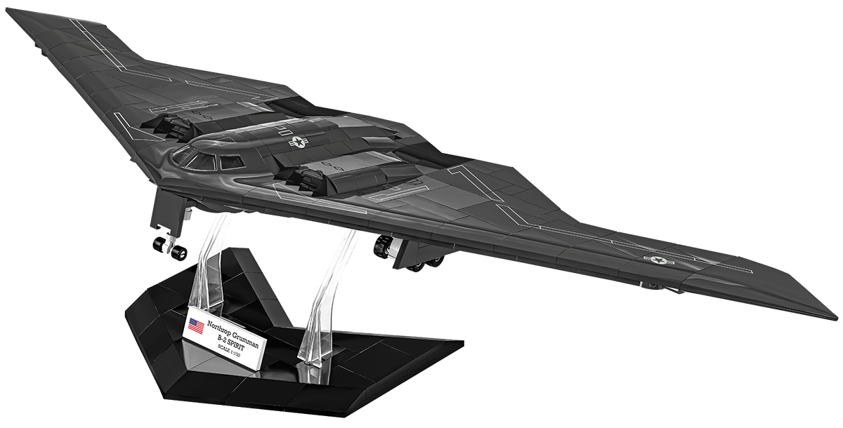 Northrop B-2 Spirit Stealth Bomber Building Set - Image 4 of 6 | TheBrickTube