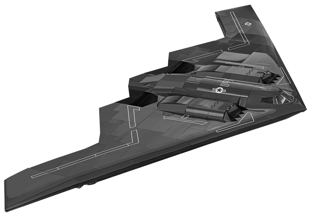 Northrop B-2 Spirit Stealth Bomber Building Set - Image 3 of 6 | TheBrickTube