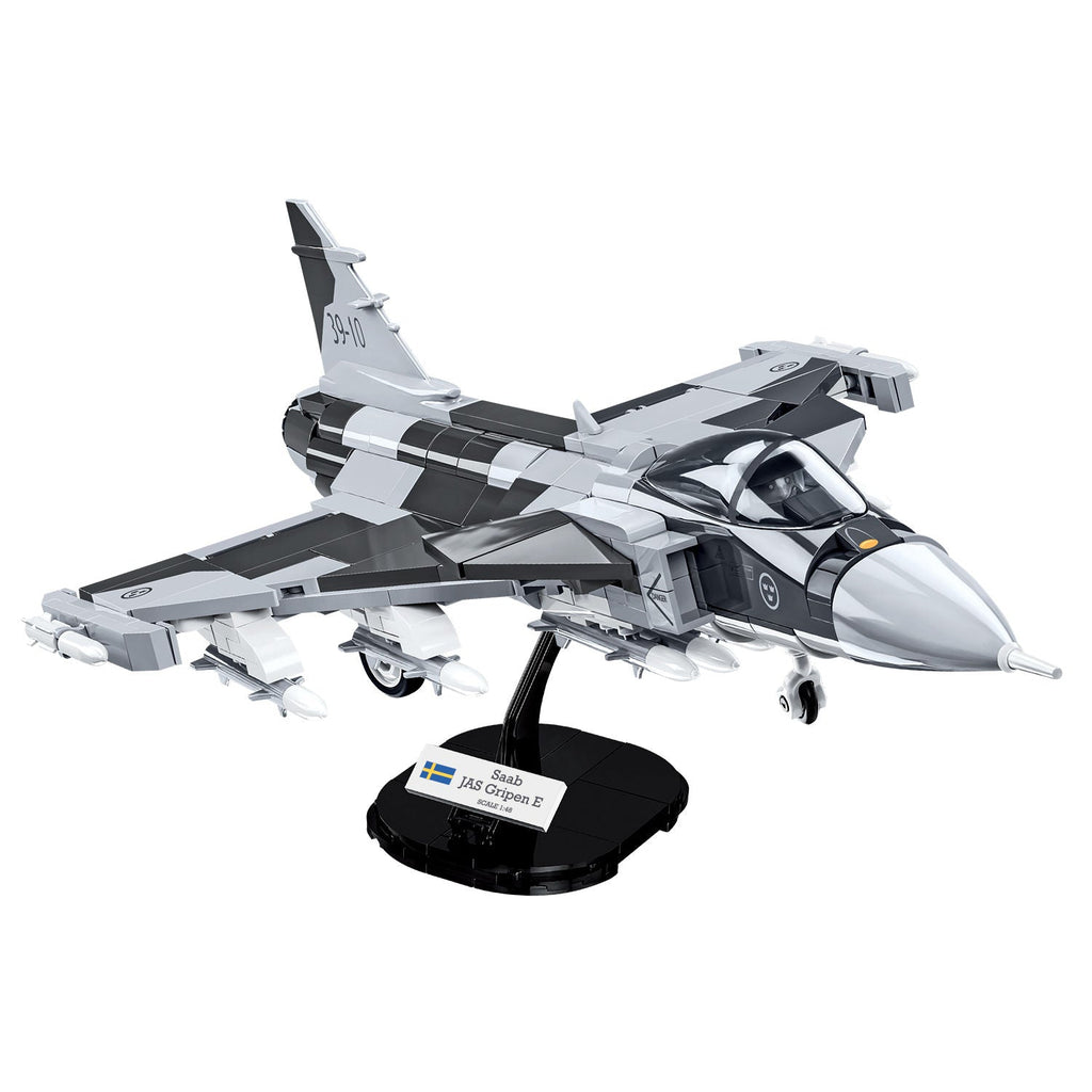 SAAB JAS 39 Gripen E Fighter Jet Building Set - Image 6 of 6 | TheBrickTube