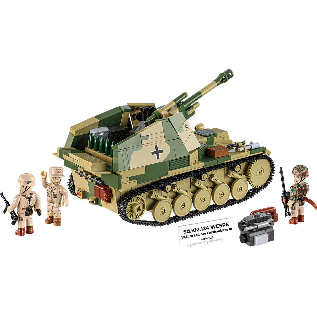Executive Edition SD.KFZ.124 Wespe Self-Propelled Gun Building Set - Image 6 of 6 | TheBrickTube