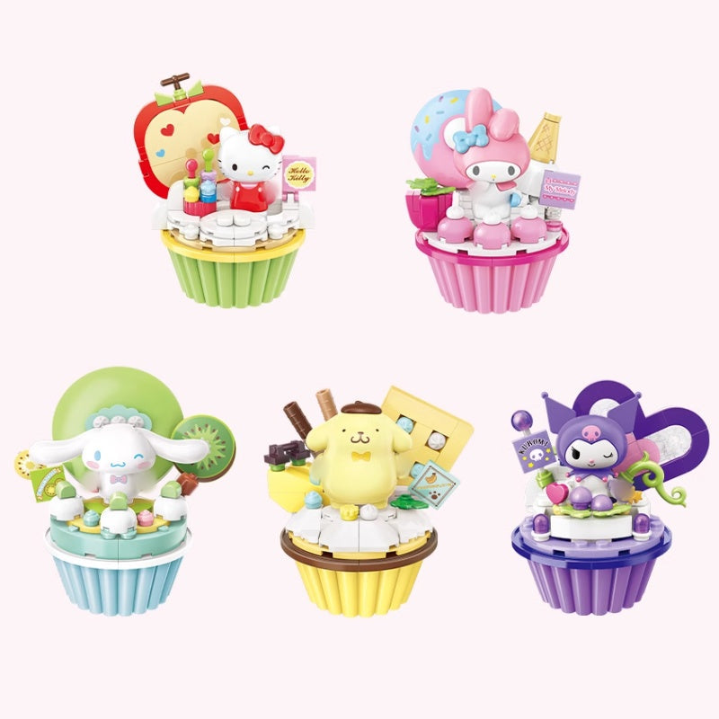 Sanrio Cake Cup Movie & Game | Building Blocks Set - Image 2 of 7 | TheBrickTube