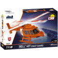 Bell 407 Coast Guard Helicopter Building Set - Main Image | TheBrickTube