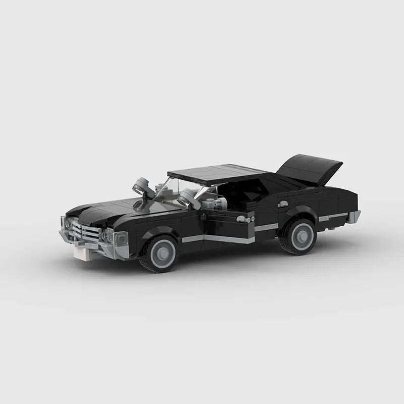 Chevrolet Chevelle brick model - side profile view - TheBrickTube