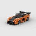 Mazda RX7|Fast and Furious brick model - front angle view - TheBrickTube