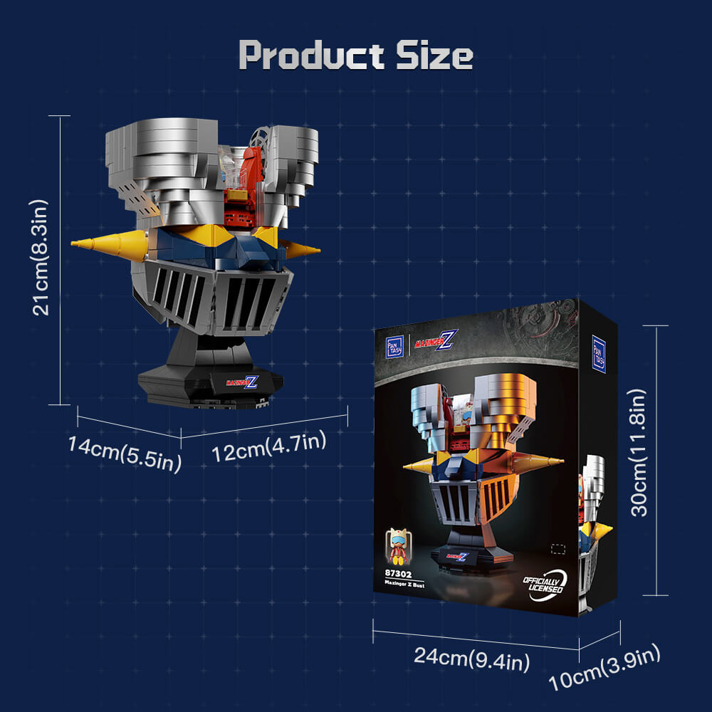 Pantasy x Mazinger Z Bust 87302 - Image 6 of 6 | TheBrickTube
