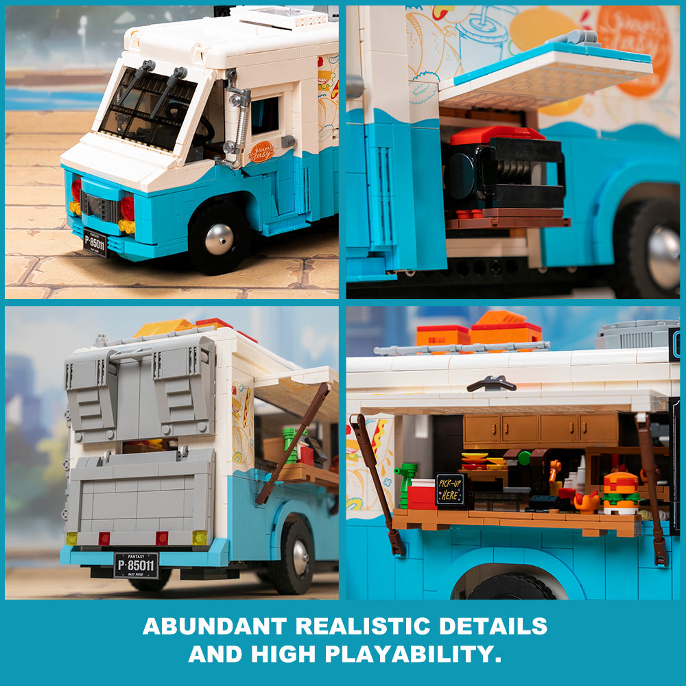 Pantasy Food Truck 85011 - Image 3 of 6 | TheBrickTube