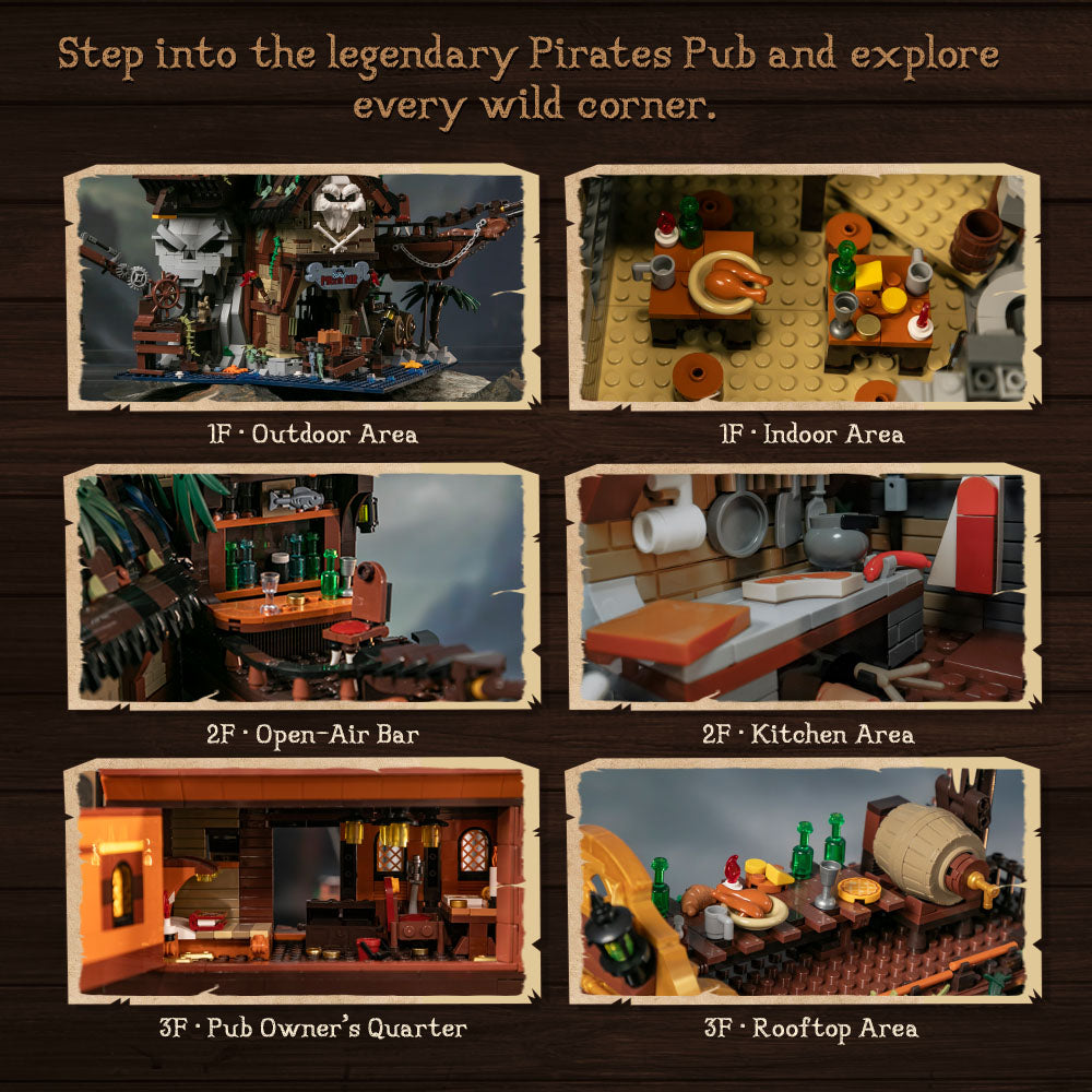 Pantasy The Pirates Pub 85022 - Image 5 of 8 | TheBrickTube