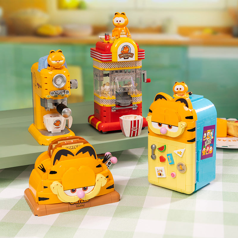 Pantasy x Garfield Fantastic Machines Series Popcorn Machine 86810 - Image 2 of 4 | TheBrickTube