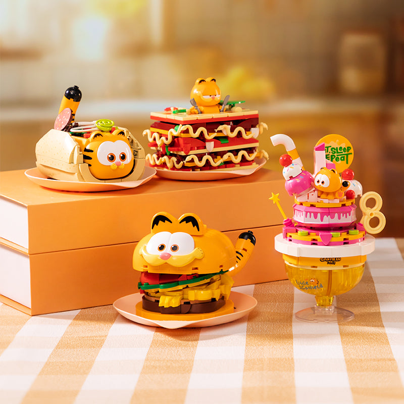 Pantasy x Garfield Foodie Series 86805 86806 86807 86808 - Image 2 of 14 | TheBrickTube
