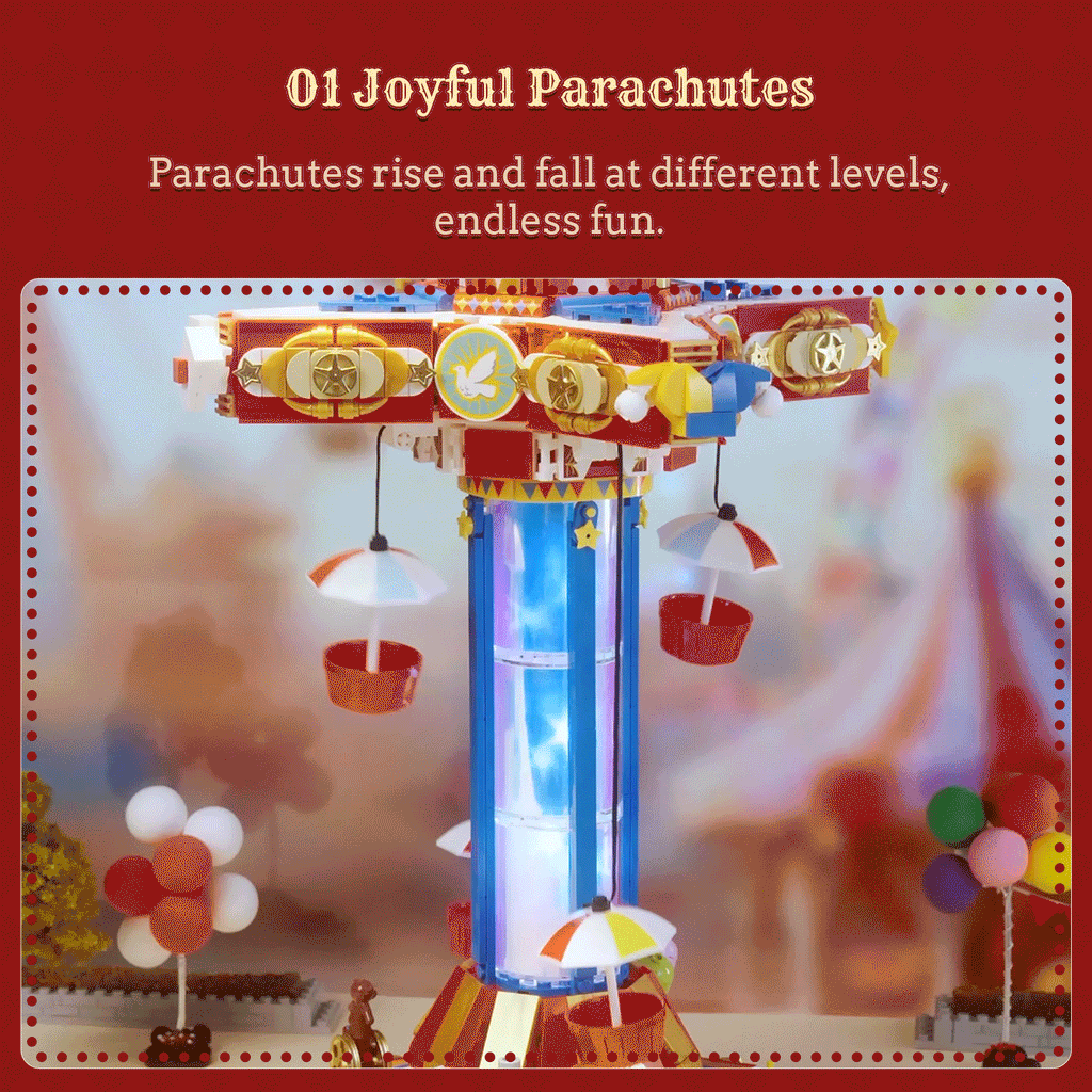 Pantasy Circus Paradrop 86003 - Image 5 of 10 | TheBrickTube
