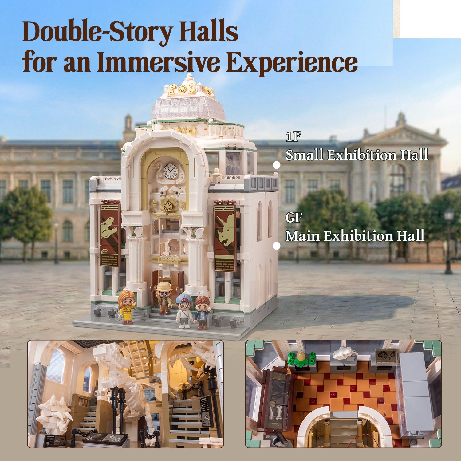 Pantasy Dinosaur Museum 85047 - Image 5 of 8 | TheBrickTube