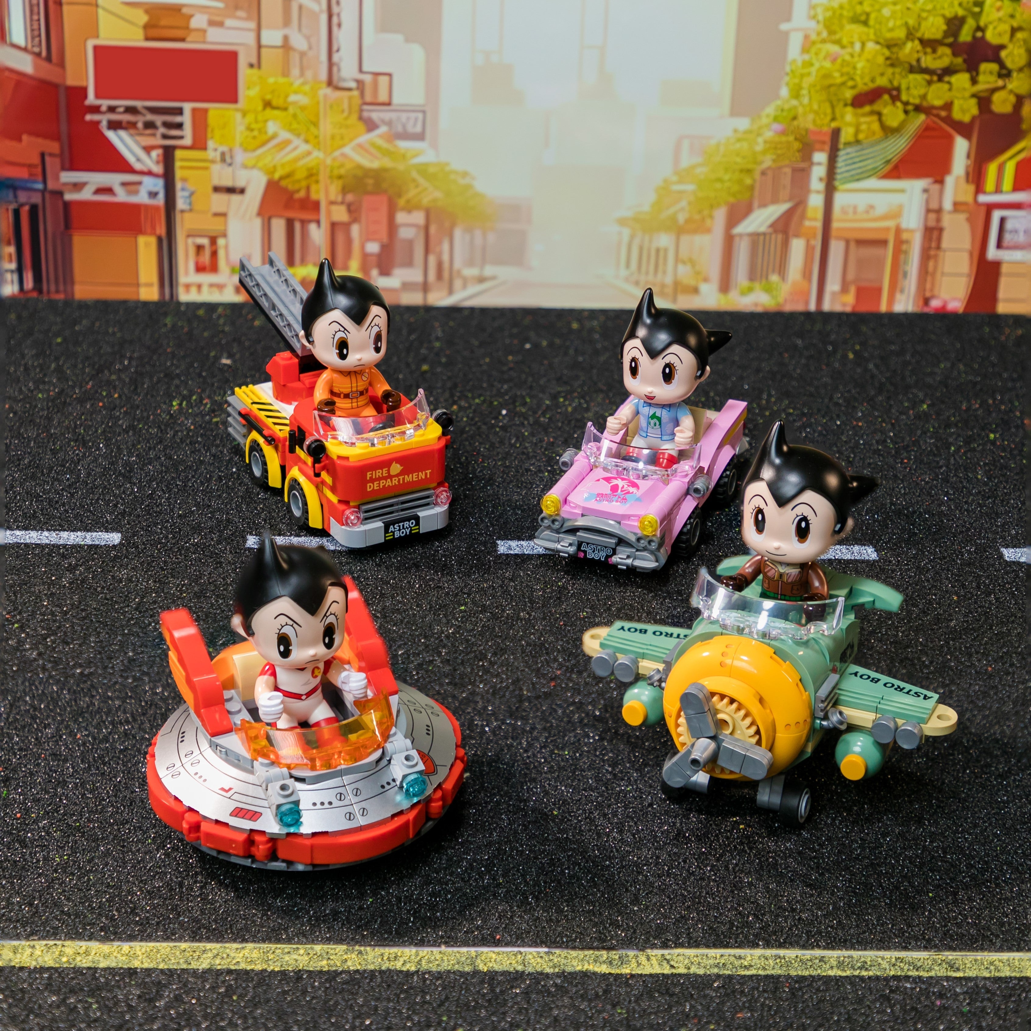 Pantasy Astro Boy Fantastic Car Series 86208 86209 86210 86211 - Image 3 of 15 | TheBrickTube