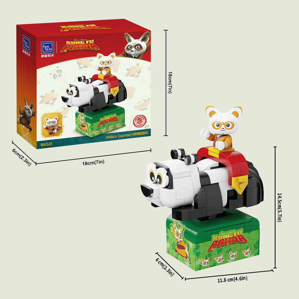 Pantasy X Kung Fu Panda Shifu's Cosrider 86513 - Image 4 of 4 | TheBrickTube