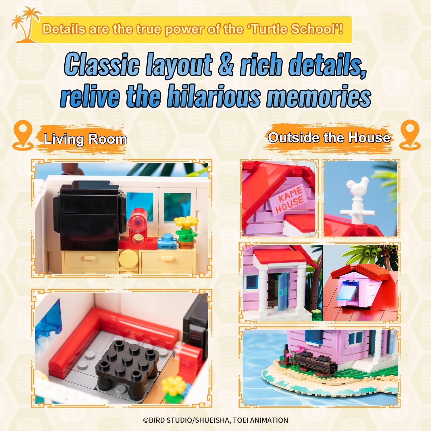 Pantasy x Dragon Ball Kame House 87002 - Image 5 of 7 | TheBrickTube