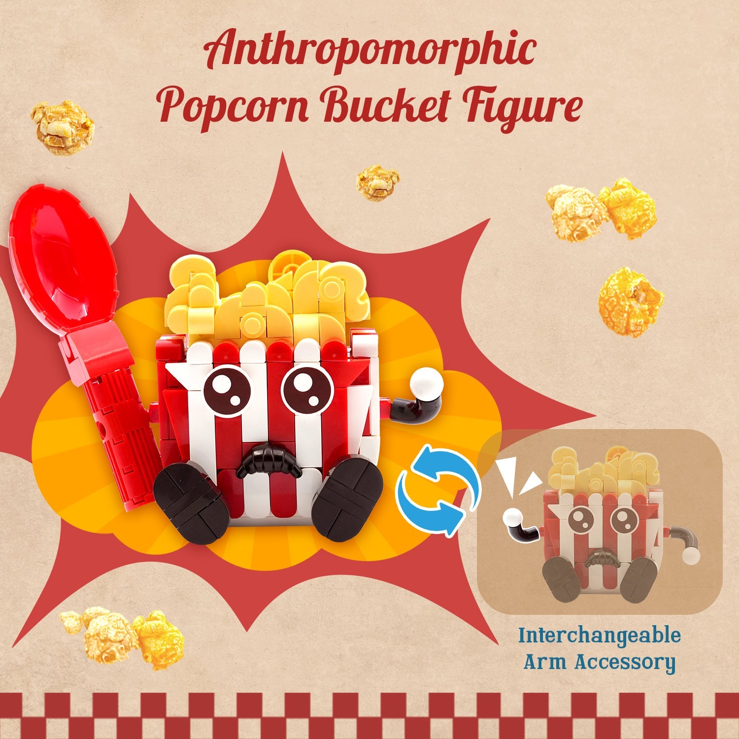 Pantasy Popcorn Machine 85046 - Image 5 of 9 | TheBrickTube