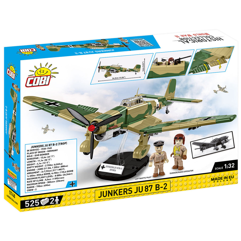 Junkers JU 87 B-2 Dive Bomber Building Set - Image 2 of 6 | TheBrickTube