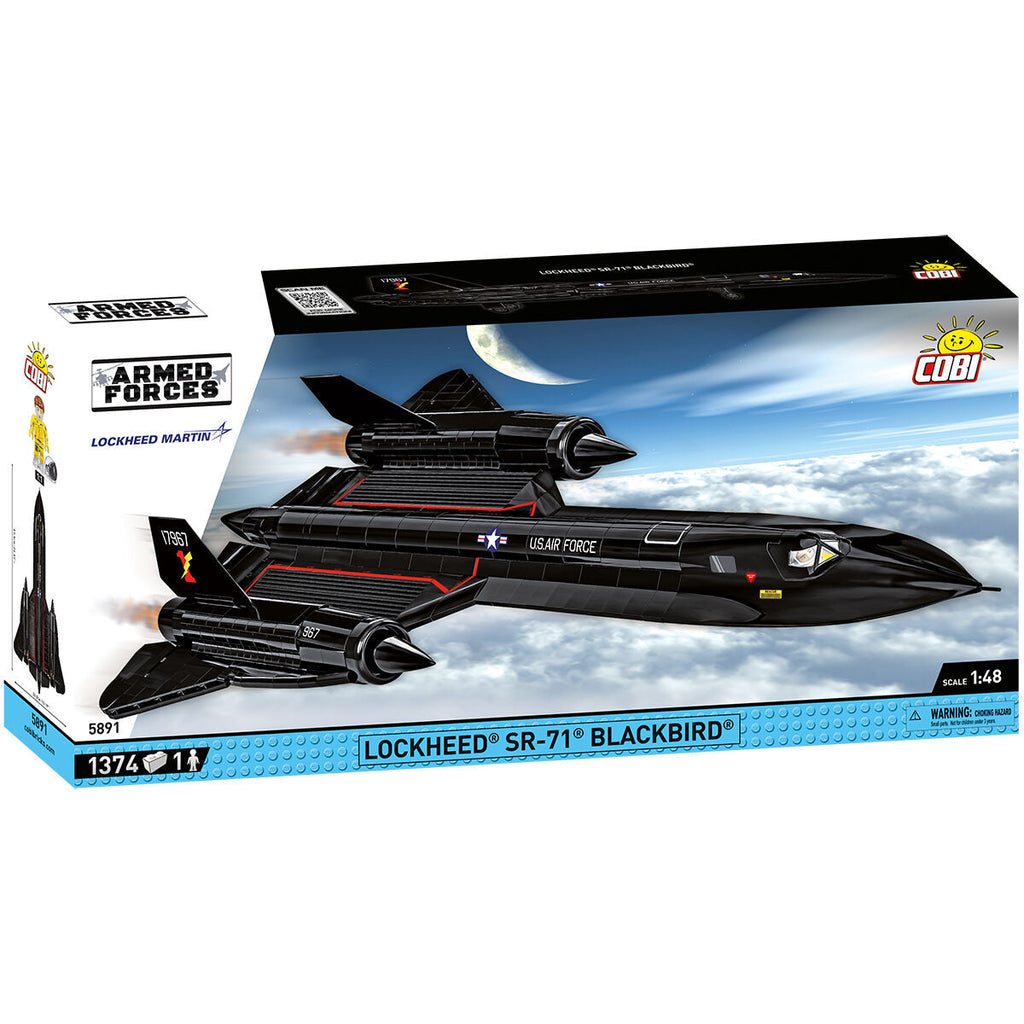 Lockheed SR-71 Blackbird Building Set - Main Image | TheBrickTube