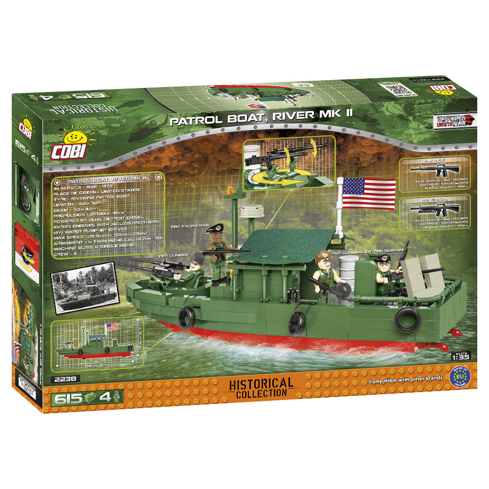 Patrol Boat, River MK II Building Set - Image 2 of 6 | TheBrickTube