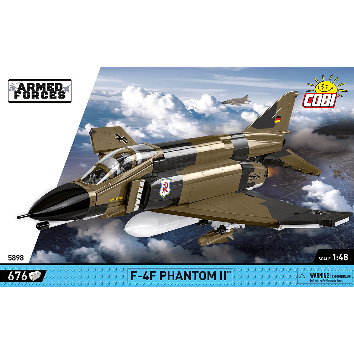 F-4F Phantom II Jet Fighter Building Set - Image 3 of 6 | TheBrickTube