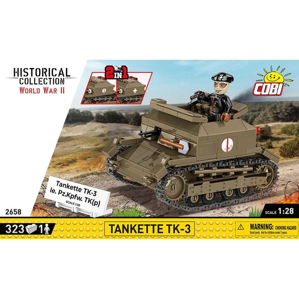 Tankette TK-3 Tank Building Set - Image 3 of 6 | TheBrickTube