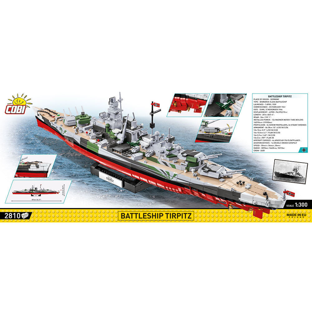 Battleship Tirpitz Building Set - Image 4 of 6 | TheBrickTube