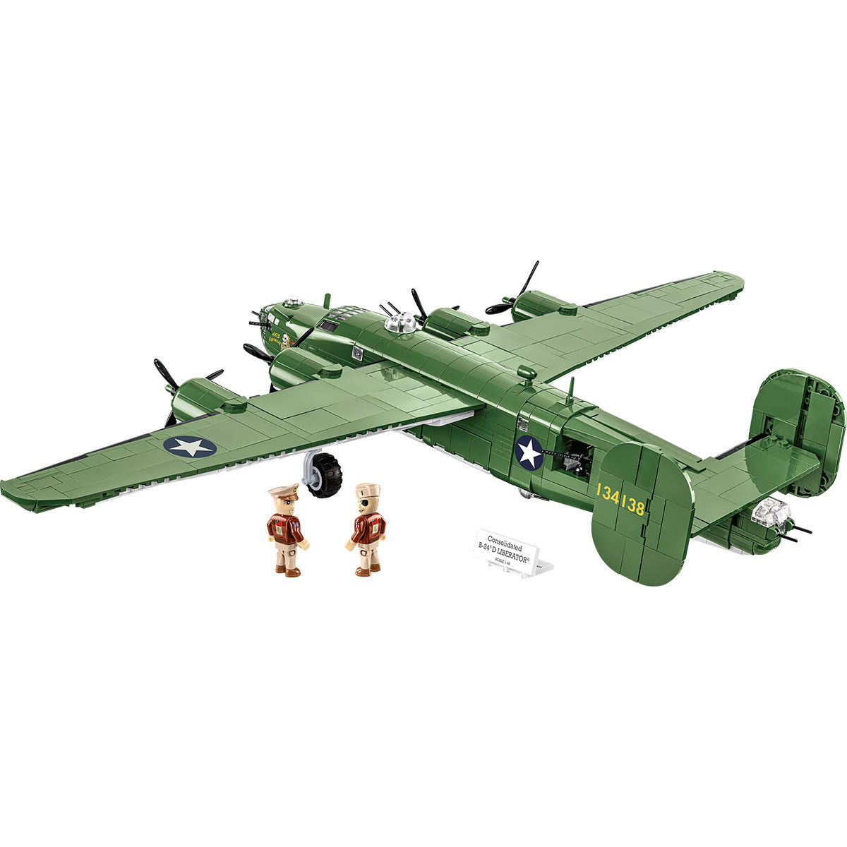 Consolidated B-24D Liberator Bomber Building Set - Image 6 of 6 | TheBrickTube