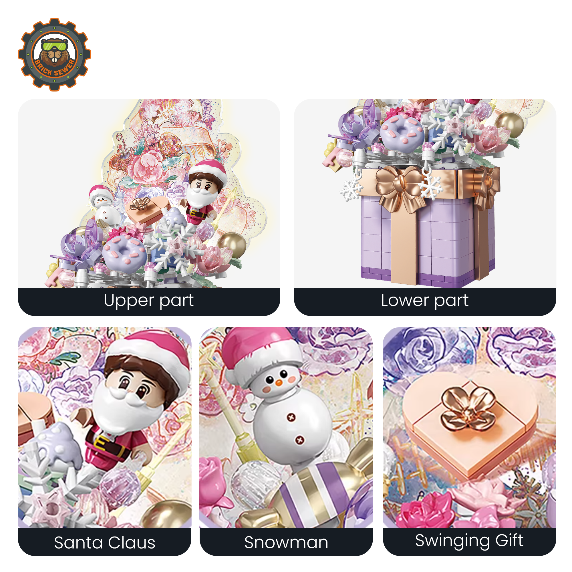 Floral Gift Building Blocks - Image 4 of 7 | TheBrickTube