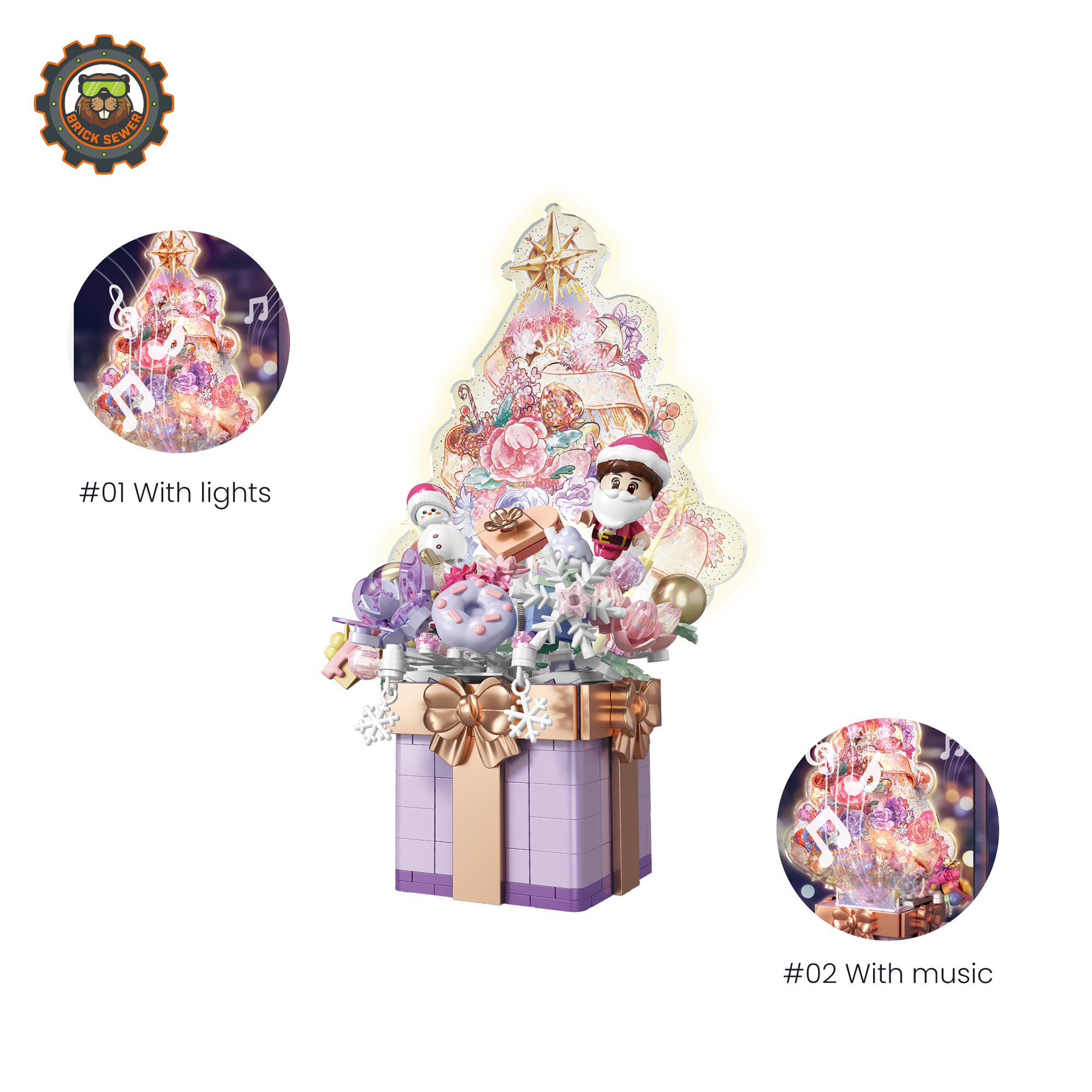 Floral Gift Building Blocks - Image 2 of 7 | TheBrickTube