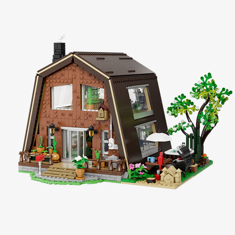 Forest Cabin 85003 | Brick Building Set - Main Image | TheBrickTube
