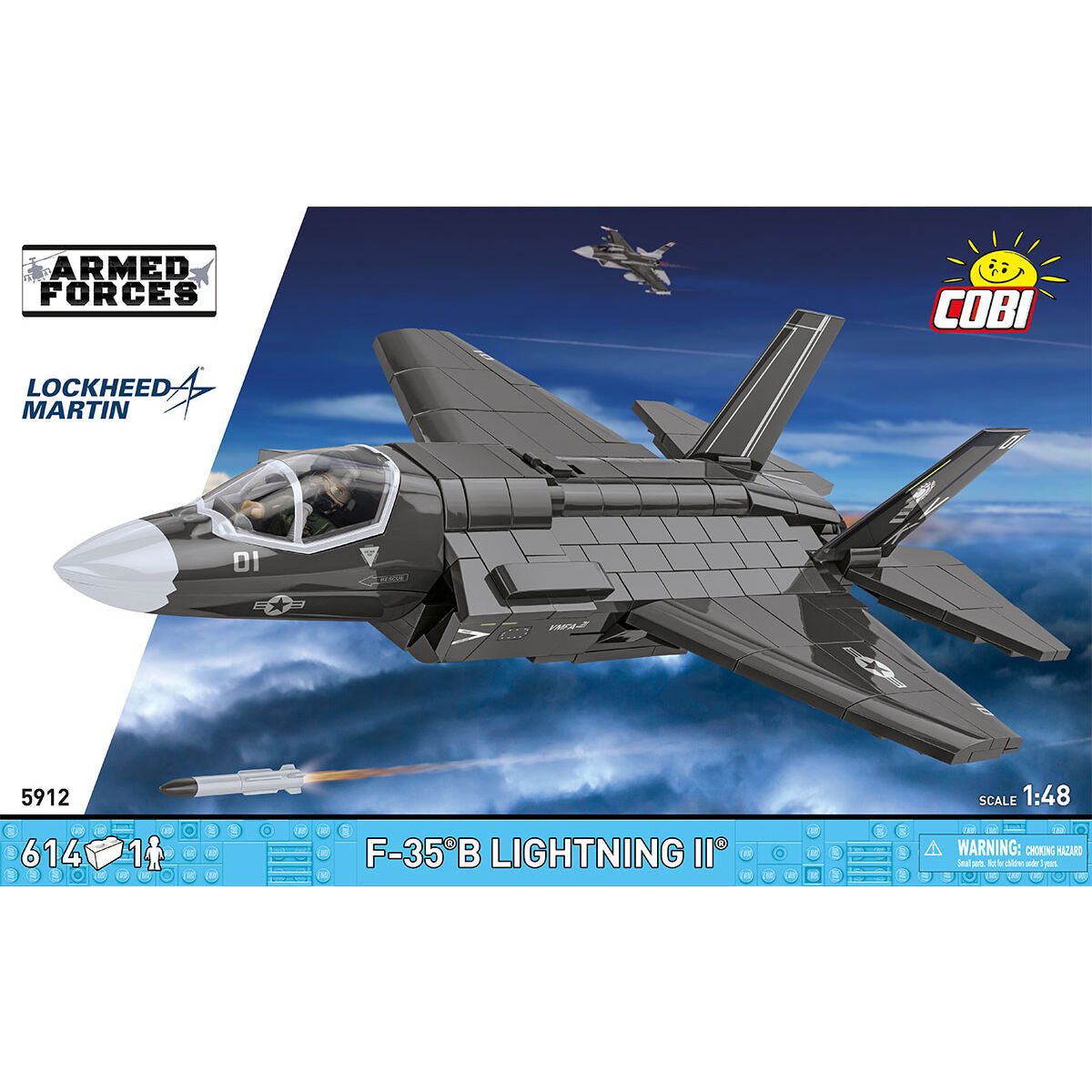 F-35B Marine Corps Lightning II Fighter Jet Building Set - Image 3 of 6 | TheBrickTube