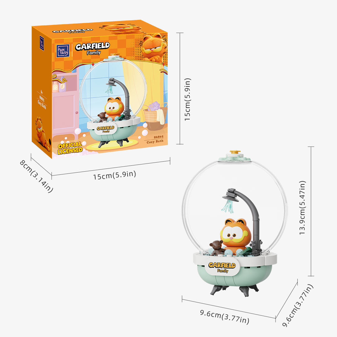 Pantasy x Garfield Crystal Ball Series 86801 86802 86803 86804 - Image 7 of 14 | TheBrickTube
