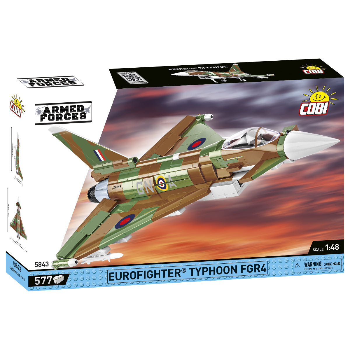 Eurofighter Typhoon FGR4 Building Set - Main Image | TheBrickTube
