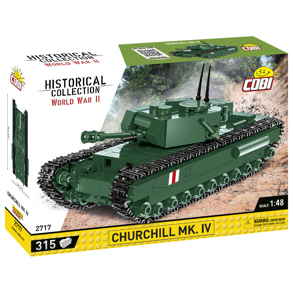 Churchill MK. IV Tank 1:48 Building Set - Main Image | TheBrickTube